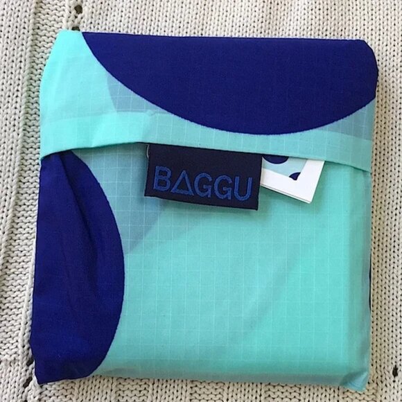 NWT Baggu Mint Dot Standard Size Reusable Bag tote purse - Discontinued pattern - Picture 4 of 8